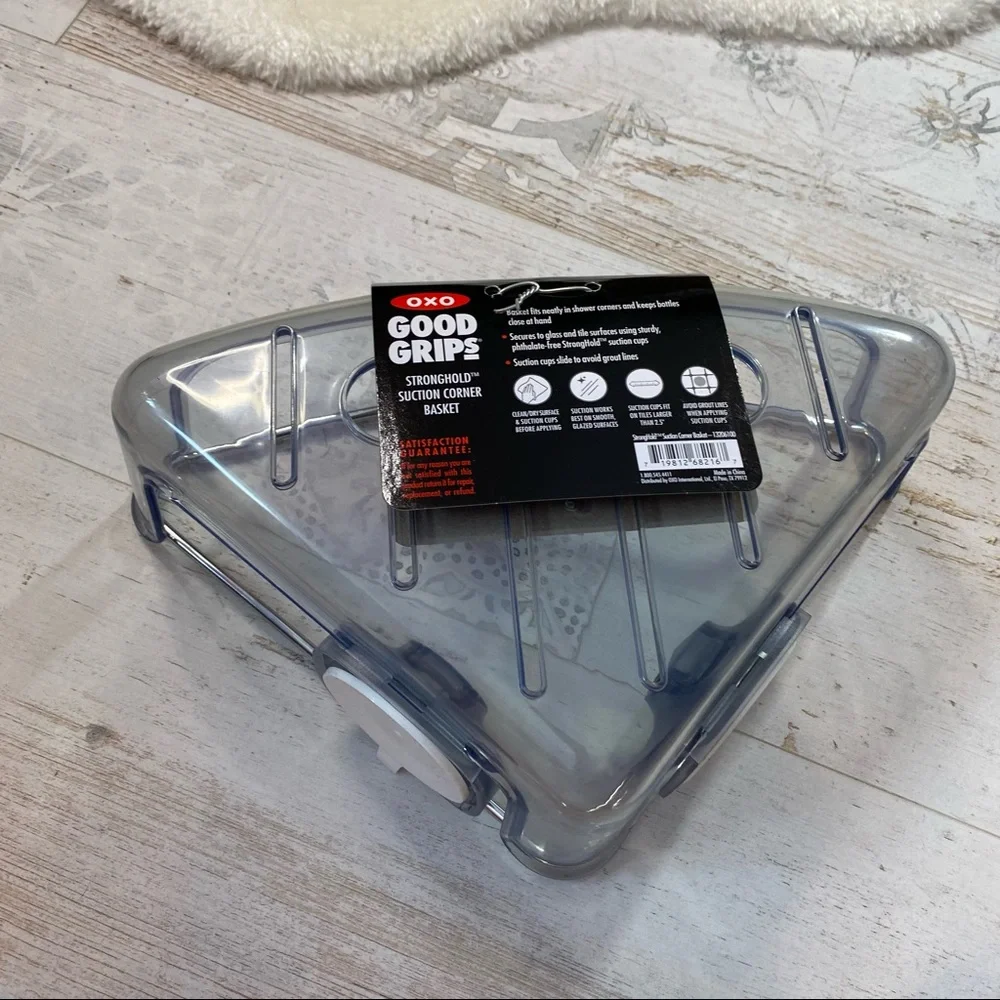 Good Grips Stronghold Suction Corner Basket